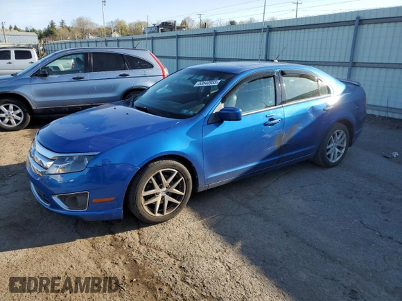 2012 Ford Fusion SEL with VIN 3FAHP0JA2CR221728, listed as a Copart auction lot 53640955 with 133,728 mi miles and Salvage Title. Bid and sale history available at DreamBid. Image 1.