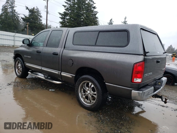 2002 Dodge 1500 with VIN 3D7HU18N72G165352, listed as a Copart auction lot 46918575 with Not Provided miles and Salvage Title. Bid and sale history available at carsss.com. Image 2.