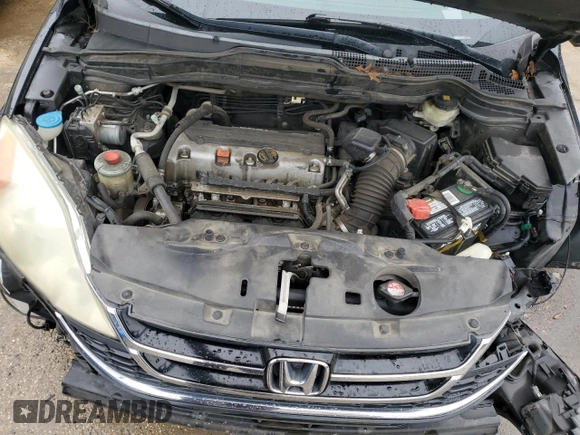 2010 Honda CR-V EX with VIN 5J6RE3H58AL005497, listed as a Copart auction lot 54269805 with 166,109 mi miles and Salvage Title. Bid and sale history available at carsss.com. Image 12.