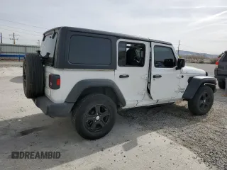2021 Jeep Wrangler Unlimited Sport S z VIN 1C4HJXDN9MW625689, wystawiony jako Copart lot #54601735 z przebiegiem 82 392 mil mil oraz Szkoda całkowita • Salvage title. Historia ofert i sprzedaży dostępna na DreamBid. Obrazek 3.