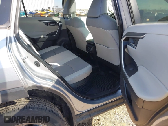 2024 Toyota RAV4 Hybrid XLE Premium with VIN JTMB6RFV8RD134274, listed as a IAAI auction lot 41846740 with 12,648 mi miles. Bid and sale history available at carsss.com. Image 8.