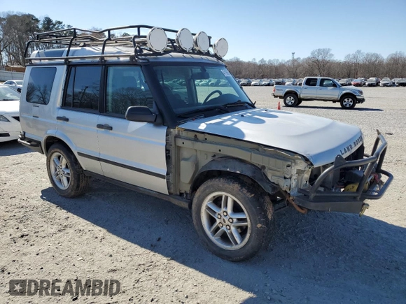 2002 Land Rover Discovery with VIN SALTW12412A748747, listed as a Copart auction lot 47189965 with 130,237 mi miles and Salvage Title. Bid and sale history available at DreamBid. Image 4.