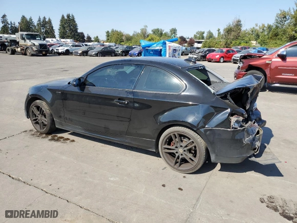 2008 BMW 1 Series 128i SULEV with VIN WBAUP93518VF47866, listed as a Copart auction lot 70322894 with 0 mi miles and Salvage Title. Bid and sale history available at carsss.com. Image 2.