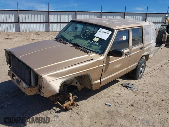 1999 Jeep Cherokee SE with VIN 1J4FF28S5XL520501, listed as a IAAI auction lot 41706800 with Not provided miles and . Bid and sale history available at DreamBid. Image 2.