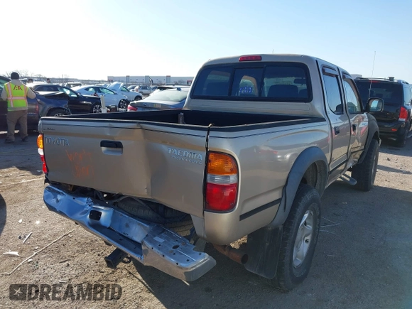2001 Toyota Tacoma PreRunner with VIN 5TEGN92N21Z781764, listed as a IAAI auction lot 41751505 with 289,844 mi miles and . Bid and sale history available at DreamBid. Image 4.