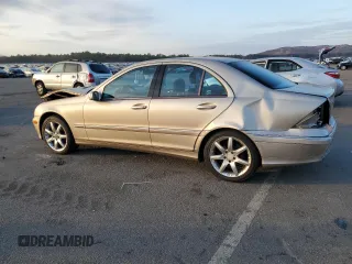 2003 Mercedes-Benz C 230 Kompressor with VIN WDBRF40JX3F395861, listed as a Copart auction lot 81585234 with 83,544 mi miles and Salvage Title. Bid and sale history available at DreamBid. Image 2.