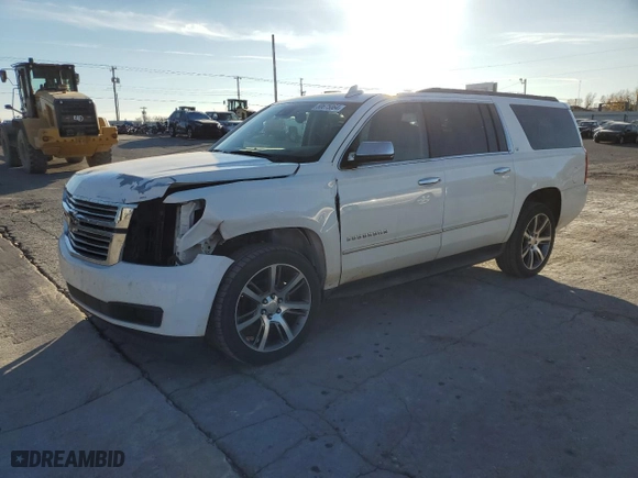 2017 Chevrolet Suburban LT with VIN 1GNSCHKC4HR175310, listed as a Copart auction lot 80675064 with 171,522 mi miles and Salvage Title. Bid and sale history available at carsss.com. Image 1.