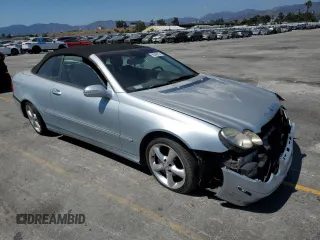 2005 Mercedes-Benz CLK 320 with VIN WDBTK65G35T046524, listed as a Copart auction lot 59342025 with 170,760 mi miles and Salvage title. Bid and sale history available at DreamBid. Image 4.