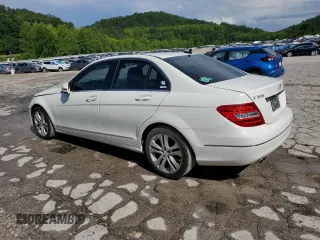 2012 Mercedes-Benz C 300 Sport with VIN WDDGF8BB0CR237300, listed as a Copart auction lot 61340735 with 109,157 mi miles and Salvage title. Bid and sale history available at DreamBid. Image 2.