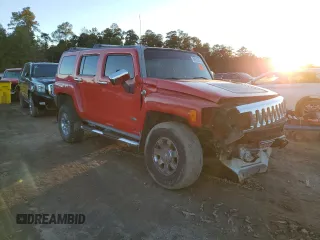 2007 Hummer H3 SUV with VIN 5GTDN13E278185639, listed as a Copart auction lot 80929864 with 268,989 mi miles and Salvage Title. Bid and sale history available at DreamBid. Image 4.