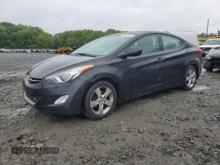 2013 Hyundai Elantra Limited z VIN 5NPDH4AE4DH378794, wystawiony jako Copart lot #57825415 z przebiegiem 322 103 mil mil oraz Czysty tytuł • Clean title. Historia ofert i sprzedaży dostępna na DreamBid. Obrazek 1.