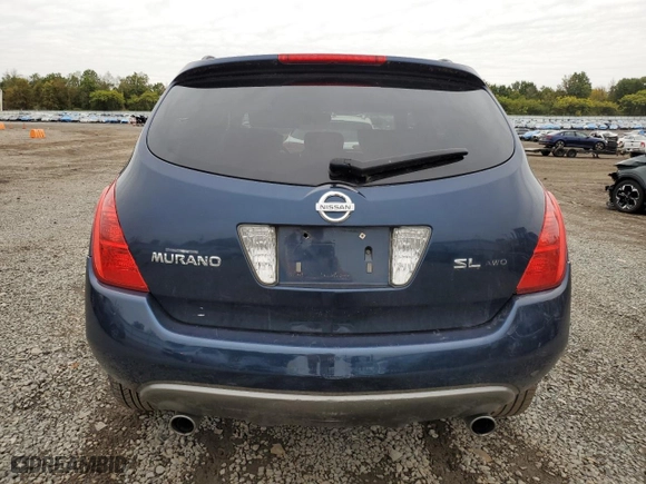 2003 Nissan Murano SL with VIN JN8AZ08W33W222525, listed as a Copart auction lot 73418414 with 99,609 mi miles and Salvage Title. Bid and sale history available at carsss.com. Image 6.