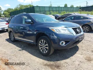 2016 Nissan Pathfinder SL with VIN 5N1AR2MM4GC632992, listed as a IAAI auction lot 42577968 with 149,527 mi miles and . Bid and sale history available at DreamBid. Image 1.