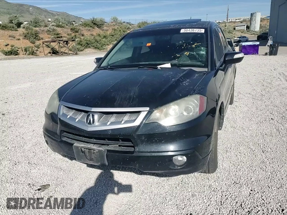 2008 Acura RDX Technology with VIN 5J8TB18598A014791, listed as a Copart auction lot 58436735 with Not provided miles and Salvage title. Bid and sale history available at DreamBid. Image 13.