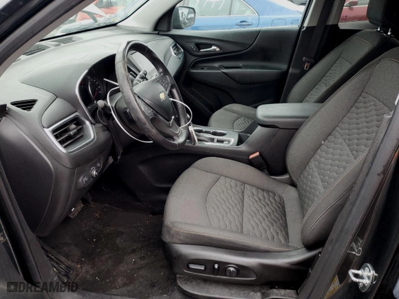 2021 Chevrolet Equinox LT with VIN 3GNAXKEV3ML380161, listed as a Copart auction lot 86298544 with 53,348 mi miles and Salvage Title. Bid and sale history available at carsss.com. Image 7.
