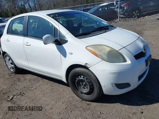 2009 Toyota Yaris with VIN JTDKT903X95244723, listed as a IAAI auction lot 41906848 with Not Provided miles. Bid and sale history available at carsss.com. Image 1.