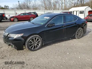 2015 Acura TLX V6 Advance with VIN 19UUB3F71FA001406, listed as a Copart auction lot 84092344 with 133,659 mi miles and Salvage Title. Bid and sale history available at carsss.com. Image 1.
