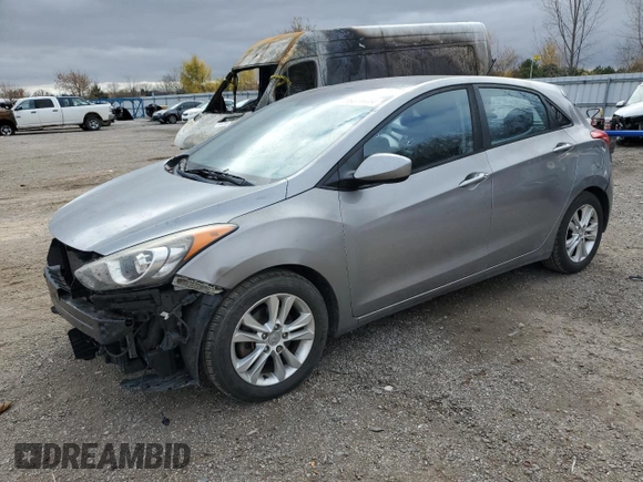 2013 Hyundai Elantra GT GLS with VIN KMHD35LE8DU137582, listed as a Copart auction lot 78614414 with 173,925 mi miles and Salvage Title. Bid and sale history available at carsss.com. Image 1.