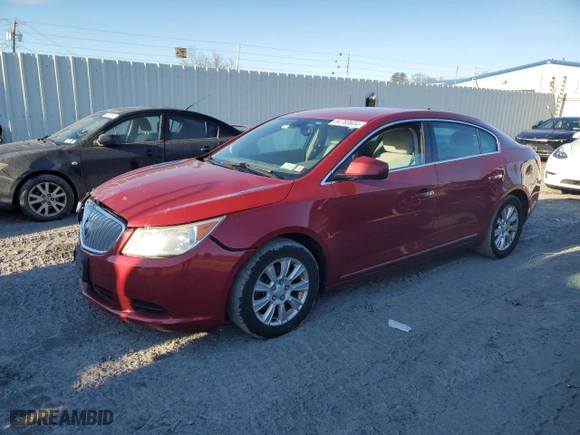 2012 Buick LaCrosse Convenience with VIN 1G4GB5E33CF226846, listed as a Copart auction lot 84783604 with 166,622 mi miles and Salvage Title. Bid and sale history available at carsss.com. Image 1.