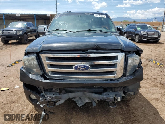 2011 Ford Expedition Limited with VIN 1FMJU2A53BEF42709, listed as a Copart auction lot 56791995 with 130,867 mi miles and Salvage title. Bid and sale history available at DreamBid. Image 5.
