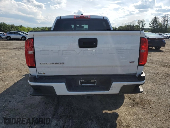 2021 Chevrolet Colorado 4WD LT с VIN 1GCGTCEN1M1294357, выставлен на аукционе Copart как лот 56466535 с пробегом 71 696 миль миль и Списание • Salvage title. История ставок и продаж доступна на DreamBid. Изображение 6.