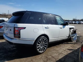 2017 Land Rover Range Rover Autobiography with VIN SALGV2FE8HA330823, listed as a Copart auction lot 50125554 with 93,763 mi miles and Salvage title. Bid and sale history available at DreamBid. Image 3.