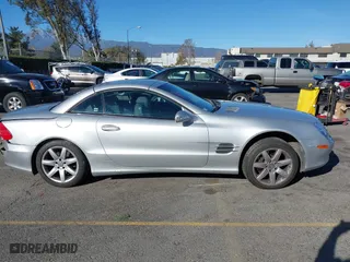 2003 Mercedes-Benz SL-Class with VIN WDBSK75F33F042414, listed as a IAAI auction lot 41260298 with 46,125 mi miles. Bid and sale history available at carsss.com. Image 13.