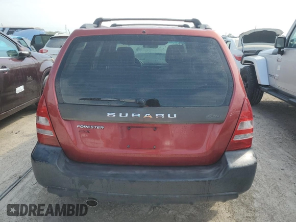 2003 Subaru Forester X with VIN JF1SG63633H713526, listed as a Copart auction lot 75437884 with 100,756 mi miles and Non Repairable. Bid and sale history available at carsss.com. Image 6.