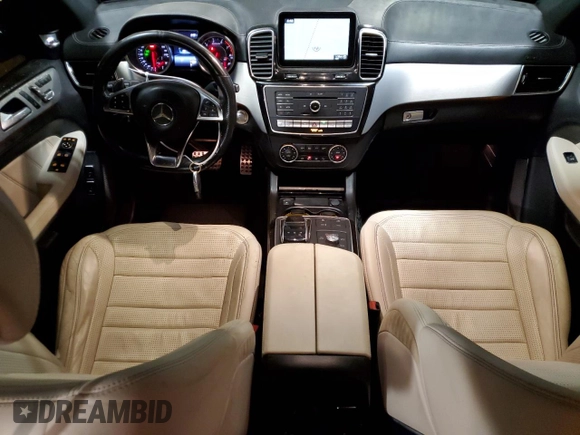 2017 Mercedes-Benz GLS with VIN 4JGDF7FE8HA684938, listed as a Copart auction lot 83664534 with 88,113 mi miles and Salvage Title. Bid and sale history available at carsss.com. Image 8.