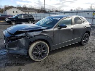 2020 Mazda CX-30 Select Package with VIN 3MVDMBCL1LM129064, listed as a Copart auction lot 43462255 with 73,669 mi miles and Salvage Title. Bid and sale history available at carsss.com. Image 1.