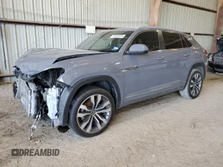 2020 Volkswagen Atlas SEL R-Line with VIN 1V2RE2CA9LC222028, listed as a Copart auction lot 55630924 with Not provided miles and Salvage title. Bid and sale history available at DreamBid. Image 1.