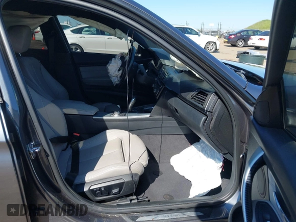 2012 BMW 3 Series 328i with VIN WBA3A5C59CF345198, listed as a IAAI auction lot 41753828 with 135,726 mi miles. Bid and sale history available at carsss.com. Image 5.