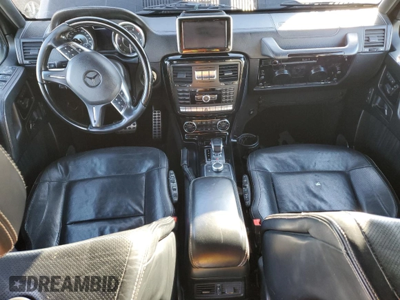 2014 Mercedes-Benz G 63 AMG with VIN WDCYC7DF9EX226936, listed as a Copart auction lot 45015355 with 33,363 mi miles and Clean Title. Bid and sale history available at DreamBid. Image 8.