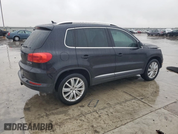 2013 Volkswagen Tiguan SE with VIN WVGAV3AX3DW617393, listed as a Copart auction lot 83616524 with 119,260 mi miles and Salvage title. Bid and sale history available at DreamBid. Image 3.