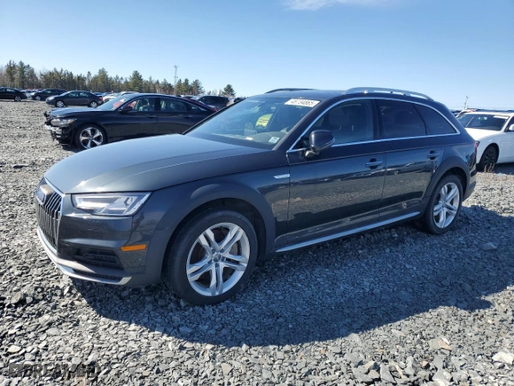 2018 Audi A4 allroad Premium Plus with VIN WA18NAF46JA038648, listed as a Copart auction lot 48734865 with 0 mi miles and Non Repairable. Bid and sale history available at carsss.com. Image 1.