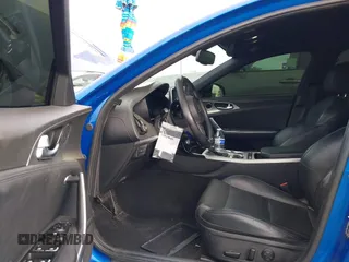 2018 Kia Stinger GT with VIN KNAE35LC5J6010230, listed as a IAAI auction lot 41924415 with 123,572 mi miles. Bid and sale history available at carsss.com. Image 5.