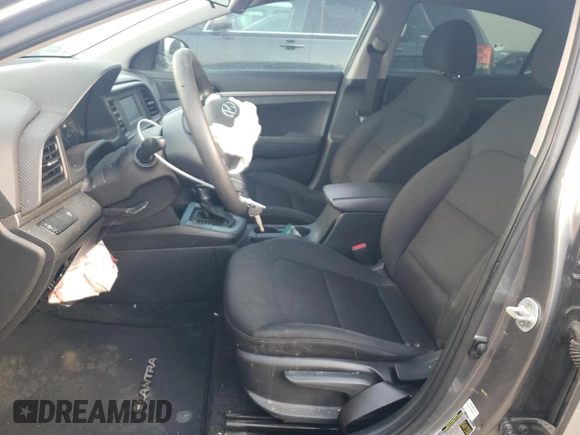 2019 Hyundai Elantra SE with VIN 5NPD74LF4KH432696, listed as a Copart auction lot 45375325 with 124,270 mi miles and Salvage Title. Bid and sale history available at DreamBid. Image 7.
