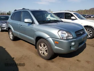 2006 Hyundai Tucson GLS with VIN KM8JN72D96U270906, listed as a Copart auction lot 54379205 with 235,973 mi miles and Salvage Title. Bid and sale history available at carsss.com. Image 4.