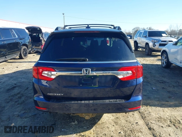 2020 Honda Odyssey Touring with VIN 5FNRL6H89LB015744, listed as a IAAI auction lot 41495735 with 106,440 mi miles and . Bid and sale history available at DreamBid. Image 16.