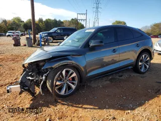 2023 Audi SQ5 Sportback Premium Plus with VIN WA124AFYXP2106254, listed as a Copart auction lot 79646994 with 22,345 mi miles and Salvage Title. Bid and sale history available at DreamBid. Image 1.