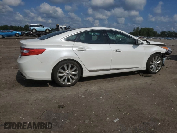 2013 Hyundai Azera with VIN KMHFH4JG4DA198826, listed as a Copart auction lot 64582555 with 133,149 mi miles and Clean title. Bid and sale history available at DreamBid. Image 3.