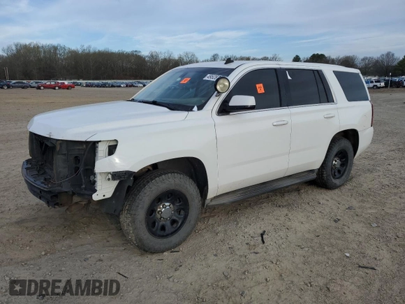 2015 Chevrolet Tahoe Commercial with VIN 1GNLC2EC7FR295953, listed as a Copart auction lot 49528715 with 222,106 mi miles and Clean title. Bid and sale history available at DreamBid. Image 1.