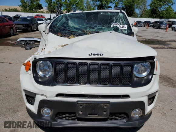 2020 Jeep Renegade Latitude с VIN ZACNJABB5LPL20384, выставлен на аукционе Copart как лот 57878445 с пробегом 50 307 миль миль и Списание • Salvage title. История ставок и продаж доступна на DreamBid. Изображение 5.