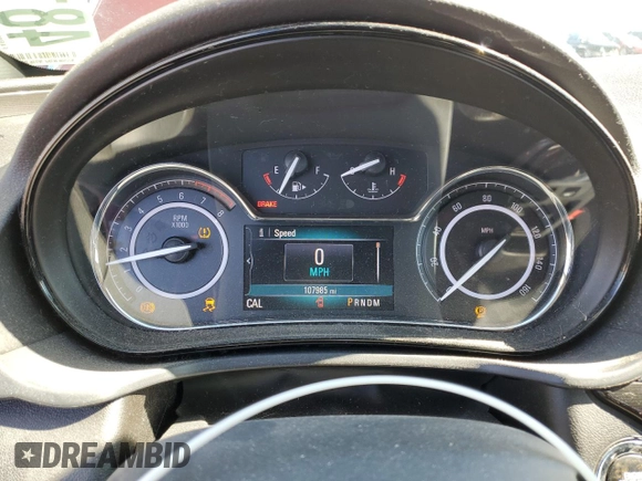 2017 Buick Regal Premium II with VIN 2G4GS5GX0H9108446, listed as a Copart auction lot 48106055 with 107,985 mi miles and Salvage Title. Bid and sale history available at DreamBid. Image 9.