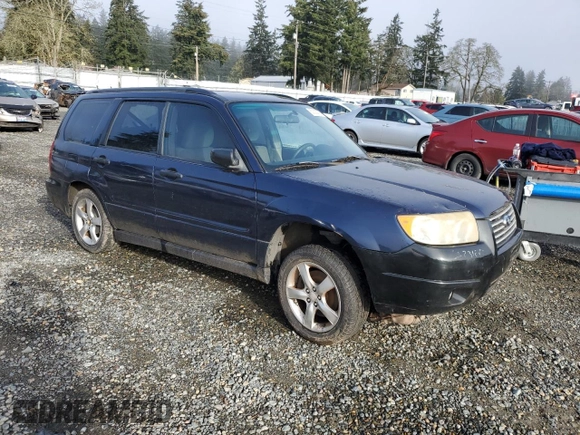 2006 Subaru Forester 2.5 X with VIN JF1SG63606H753809, listed as a Copart auction lot 50329755 with 0 mi miles and Salvage Title. Bid and sale history available at carsss.com. Image 4.