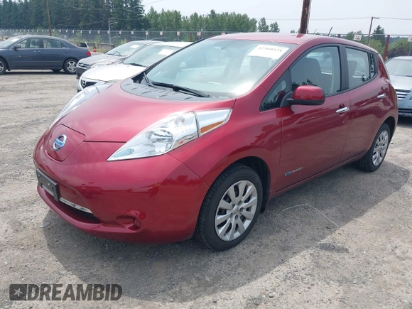 2015 Nissan LEAF SL with VIN 1N4AZ0CP5FC300083, listed as a IAAI auction lot 42560524 with 41,968 mi miles and . Bid and sale history available at DreamBid. Image 2.