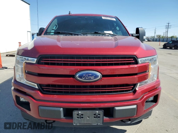 2019 Ford F-150 XL with VIN 1FTFW1E48KKE64154, listed as a Copart auction lot 53897685 with 62,268 mi miles and Salvage Title. Bid and sale history available at carsss.com. Image 5.