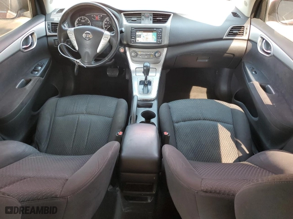 2013 Nissan Sentra SR with VIN 3N1AB7AP4DL796380, listed as a Copart auction lot 53377945 with 90,551 mi miles and Salvage Title. Bid and sale history available at carsss.com. Image 8.