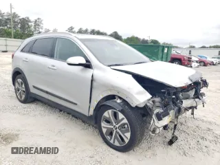2020 Kia Niro EX Premium with VIN KNDCE3LG0L5032723, listed as a Copart auction lot 54766175 with 30,420 mi miles and Salvage Title. Bid and sale history available at DreamBid. Image 4.