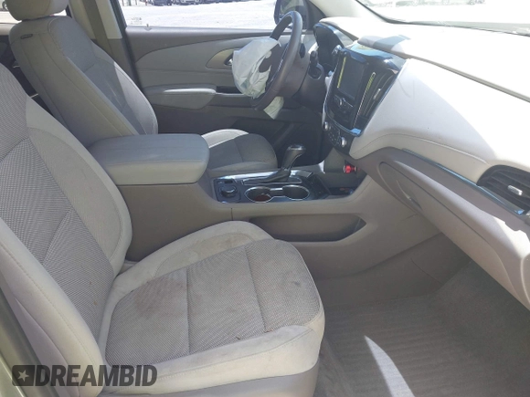 2019 Chevrolet Traverse LT Cloth with VIN 1GNERGKW0KJ123288, listed as a IAAI auction lot 42345412 with 78,696 mi miles and . Bid and sale history available at DreamBid. Image 5.